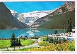 Alberta Postcard Lake Louise Banff National Park Mount Victoria - £2.37 GBP