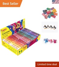 30 Non-Staining Non-Drying Modeling Clay Bars in 15 Colors - For Play &amp; ... - €35,38 EUR