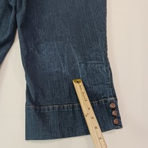 Style & Co. Women's Blue Cotton Blend Denim High Capri Jeans Size 24W (44×19) image 3