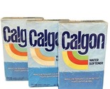 Calgon Water Softener Laundry Powder Discontinued Rare Rainbow Box Lot O... - £50.51 GBP