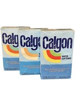 Calgon Water Softener Laundry Powder Discontinued Rare Rainbow Box Lot O... - £50.24 GBP