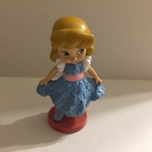 Official Disney Princess Animator&#39;s Collection Cinderella 3&quot; Plastic Figure - £7.46 GBP