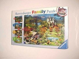Ravensburger Family Puzzle 4 Puzzles 550 270 80 42 Pieces Item No. 134595 New - £8.55 GBP