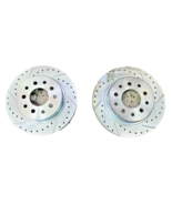 BRAKE ROTORS REAR 11.25&quot; Drilled &amp; Slotted 5x4.5&quot; Ford &amp; 5x4.75&quot; GM set ... - $4,114.89 MXN