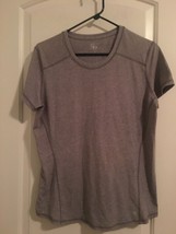 Carhartt Women&#39;s Medium Gray Short Sleeve T Shirt - £26.69 GBP