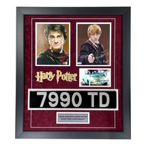 Daniel Radcliffe Ruper Grint Harry Potter Signed 8x10 Photos Framed COA PSA BAS - £1,358.87 GBP