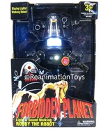 Forbidden Planet Lighted Talking Walking Robby Robbie Robot Trendmasters... - $149.99