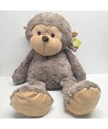 Animal Adventure Large Plush Brown Monkey 26" Soft Floppy Stuffed Animal... - $44.45