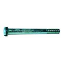 1/2&quot;-13 x 5-1/2&quot; Green Rinsed Zinc Grade 5 Hex Cap Screws (31 pcs.) - £40.31 GBP