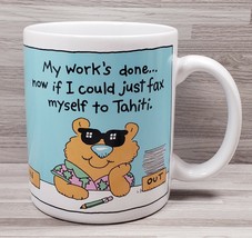 Hallmark &quot;My Work is Done&quot; 10 oz. Coffee Mug Cup - £10.52 GBP