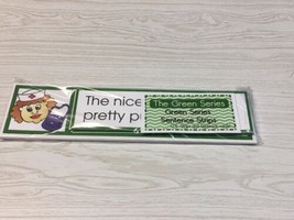 The Green Series - Matching Sentences Strips (24 strips) Montessori Deluxe Set - £16.95 GBP