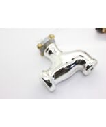 Faucet 4.5 in Figurine Glass Christmas Ornament Silver - $14.87