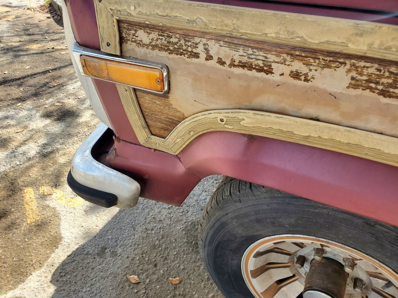 1984 1991 Jeep Grand Wagoneer OEM Front Right Door Rust Free Bare Shell  Item image 12