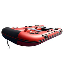 BRIS 12ft Inflatable Boat Dinghy Raft Pontoon Rescue & Dive Raft Fishing Boat image 6