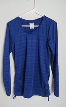 Danskin Now long sleeve shirt, size Medium Women&#39;s Ruched Sides - $250.09 MXN
