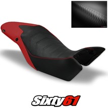 Triumph Speed Triple Seat Cover 2011-2013 2014 2015 Black Red Luimoto Carbon - £142.33 GBP
