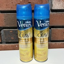 2 Gillette Venus Olay Vanilla Cashmere Shave Gel 7oz New - $29.70