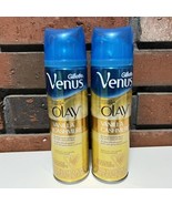 2 Gillette Venus Olay Vanilla Cashmere Shave Gel 7oz New - £23.25 GBP