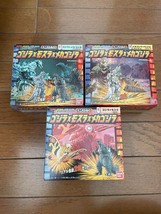 Bandai Godzilla Final Wars Mini Battle-G Figure Lot 3 Mecha Godzilla Mothra - $119.00
