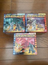 BANDAI GODZILLA FINAL WARS Mini Battle-G Figure Lot 3 MechaGodzilla Mothra - £95.00 GBP