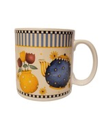 Debbie Mumm Teapots Sakura 1998  Coffee Mug Tea Pots Honey Mugs Flowers ... - £8.63 GBP