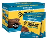 Honey Stinger Organic Gluten Free Cookies &amp; Cream Waffle | Energy Stroop... - $34.63