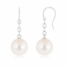 ANGARA 12mm Freshwater Pearl Solitaire Drop Earrings in Silver for Women, Girl - $142.21+