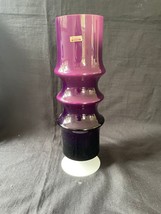 Friedrich Germany Crystal vase opaline. Original sticker - €69,12 EUR