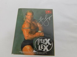 1998 Vintage WCW World Championship NWO Wrestling Lex Luger Sticker  box K - £7.32 GBP