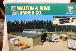 HO Scale Walthers, Walton &amp; Sons Lumber Co. Building Kit #933-3057  - £62.77 GBP
