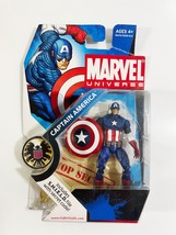 Marvel Universe Series1 Captain America #012 3.75 in. Action Figure. 2008 - £20.99 GBP
