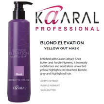 Kaaral Blond Elevation Yellow Out Mask, 10.14 fl oz image 2