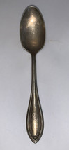 ANTIQUE VINTAGE COLLECTIBLE TEA SPOON Wm.A ROGERS SXR SILVER PLATE - £6.98 GBP