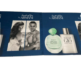 Giorgio  Armani Acqua Di Gioia Perfume Advertising Banner over 8&#39; x 3&#39; - £18.06 GBP