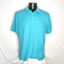 Men&#39;s Polo Shirt Croft Barrow Polo Shirt for Men Blue XXL - $9.50