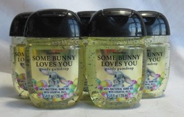 Bath & Body Works Pocket Bac Hand Gel Lot Of 5 Some Bunny Loves You Goody Gumdrop - $17.72