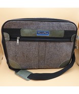 Vintage Oscar De La Renta Overnight Bag Travel Weekender Carry On Tweed ... - $22.96