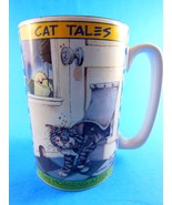 The Morning After Gary Patterson Cat Tales coffee mug 1998 Westwood 8 oz - $179.84 MXN