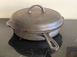 Vintage Griswold Erie Pennsylvania No 8 Cast Iron Pan and Lid - £632.46 GBP