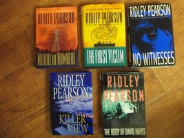 (5) RIDLEY PEARSON Mystery Thrillers Hardcovers - $6.00