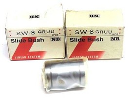 2 Boxes Of 2 Nib Np Nippon SW-8 Gruu Linear Slide Bushings 030703, SW8GRUU - £50.13 GBP