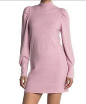 New WAYF Lola Puff Long Sleeve Sweater Pink Blush Dress Size Medium - £26.37 GBP