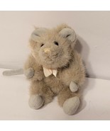 Vintage BOYDS BEARS 6&quot; Mouse CHEDDA MOUSAKA Old Face Gray Velour Paws Pi... - £11.84 GBP