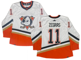TREVOR ZEGRAS Autographed Ducks 2022-23 Reverse Retro Authentic Jersey F... - $377.10