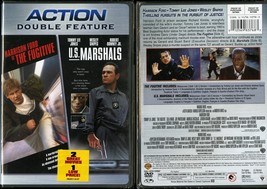 Fugitive &amp; Us Marshals Dvd Action Double Feature Warner Video New - £7.69 GBP