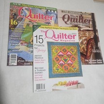 The Quilter Magazine Lot of 3 2004 - 2011 15th Anniversary Issue Spring Projects - £14.92 GBP