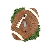 Football Light Switch Plate Cover Outlet Textured Single Switch Sports B... - £12.51 GBP