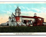 San Luis Rey Mission San Diego CA UNP Unused Union Pacific WB Postcard O14 - $3.91
