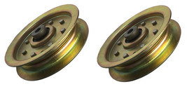 2 Heavy D Flat Idler Pulley for MTD 753-08068A 753-08171 756-04129 756-04129B - £17.33 GBP