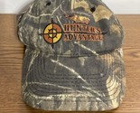 Hunter’s Advantage Hat Camo Snapback Cap Embroidered Elk Compass - $9.79